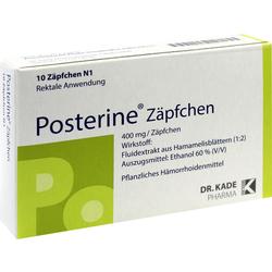 POSTERINE Suppositorien