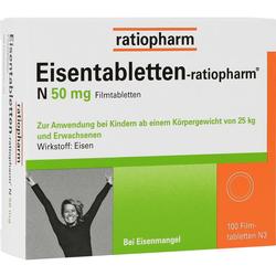 EISENTABLETTEN-ratiopharm N 50 mg Filmtabletten