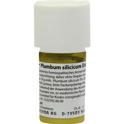 PLUMBUM SILICICUM D 6 Trituration