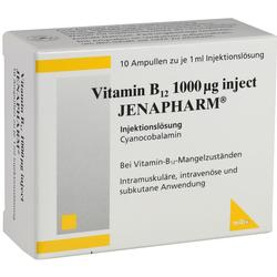 VITAMIN B12 1.000 myg Inject Jenapharm Ampullen