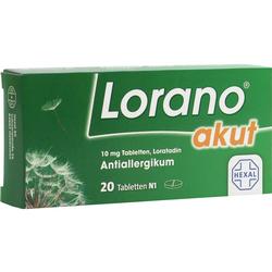 LORANO akut Tabletten