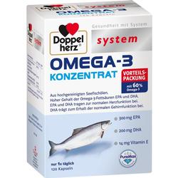 DOPPELHERZ Omega-3 Konzentrat system Kapseln