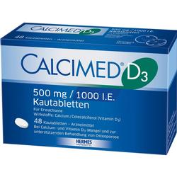 CALCIMED D3 500 mg/1000 I.E. Kautabletten