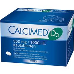 CALCIMED D3 500 mg/1000 I.E. Kautabletten