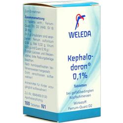 KEPHALODORON 0,1% Tabletten