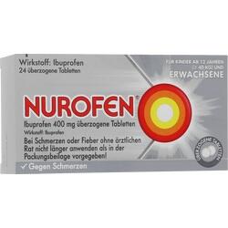 NUROFEN Ibuprofen 400 mg überzogene Tabletten