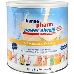 HANSEPHARM Power Eiweiß plus Vanille Pulver