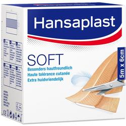 HANSAPLAST Soft Pflaster 6 cmx5 m Rolle