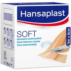 HANSAPLAST Soft Pflaster 8 cmx5 m Rolle