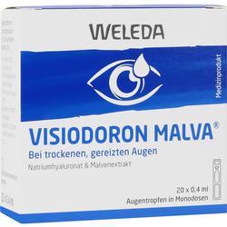 VISIODORON Malva Augentropfen in Einzeldosispipet.