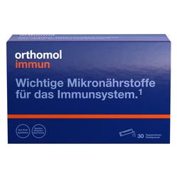 ORTHOMOL Immun Direktgranulat Himbeer/Menthol