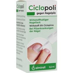 CICLOPOLI gegen Nagelpilz wirkstoffhalt.Nagellack