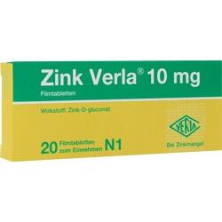 ZINK VERLA 10 mg Filmtabletten