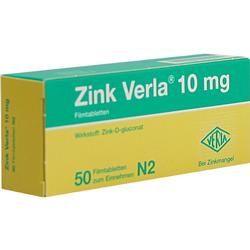 ZINK VERLA 10 mg Filmtabletten