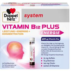 DOPPELHERZ Vitamin B12 Plus system Trinkampullen