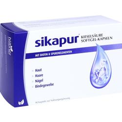 SIKAPUR Kieselsäure Softgel-Kapseln mit Biotin