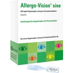 ALLERGO-VISION sine 0,25 mg/ml AT im Einzeldo.beh.