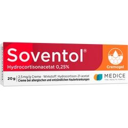 SOVENTOL Hydrocortisonacetat 0,25% Creme