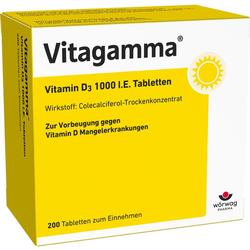 VITAGAMMA Vitamin D3 1.000 I.E. Tabletten