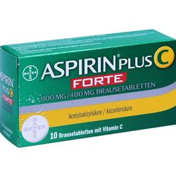 ASPIRIN plus C forte 800 mg/480 mg Brausetabletten