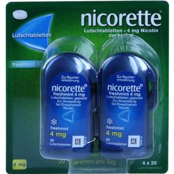 NICORETTE freshmint 4 mg Lutschtabletten gepresst