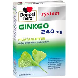 DOPPELHERZ Ginkgo 240 mg system Filmtabletten