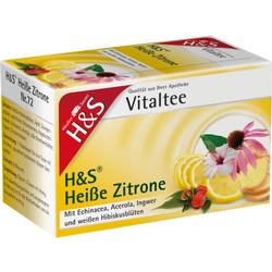 H&S heiße Zitrone Vitaltee Filterbeutel