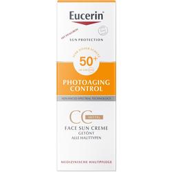 EUCERIN Sun CC Creme getönt mittel LSF 50+