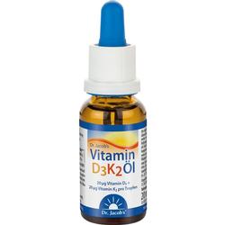 VITAMIN D3K2 Öl 800 I.E.+20 myg D3+K2 Dr.Jacob's