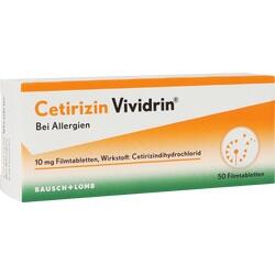 CETIRIZIN Vividrin 10 mg Filmtabletten