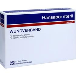 HANSAPOR steril Wundverband 8x10 cm