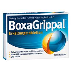 BOXAGRIPPAL Erkältungstabletten 200 mg/30 mg FTA