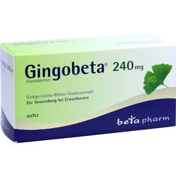 GINGOBETA 240 mg Filmtabletten