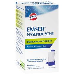 EMSER Nasendusche mit 4 Btl.Nasenspülsalz