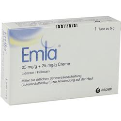 EMLA 25 mg/g + 25 mg/g Creme + 2 Tegaderm Pfl.