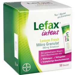 LEFAX intens Lemon Fresh Mikro Granul.250 mg Sim.