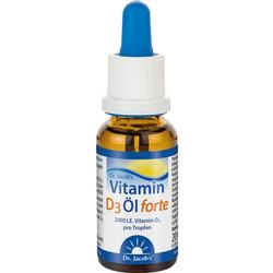 VITAMIN D3 ÖL forte 2000 I.E. hochdos.Dr.Jacob's