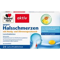 DOPPELHERZ gegen Halsschmerzen Lutschtabletten