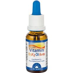 VITAMIN D3K2 Öl forte 2000 I.E. D3+K2 Dr.Jacob's