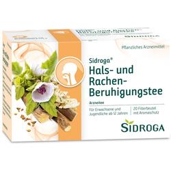 SIDROGA Hals- und Rachen-Beruhigungstee Filterbtl.