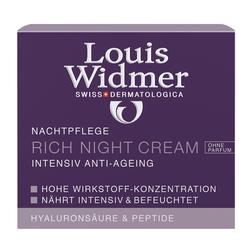 WIDMER Rich Night Cream unparfümiert