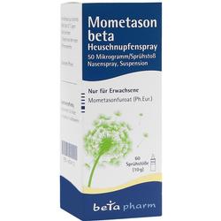 MOMETASON beta Heuschnupfenspray 50myg/Sp.60 Sp.St