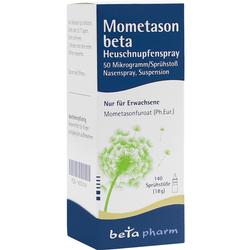 MOMETASON beta Heuschnupfenspray 50myg/Sp.140 Sp.St