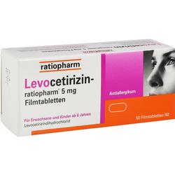 LEVOCETIRIZIN-ratiopharm 5 mg Filmtabletten