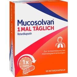 MUCOSOLVAN 1mal täglich Retardkapseln