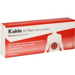 KOHLE Dr.Mann 250 mg Tabletten