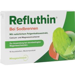 REFLUTHIN bei Sodbrennen Kautabletten Minze