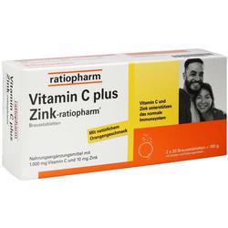 VITAMIN C PLUS Zink-ratiopharm Brausetabletten