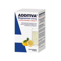 ADDITIVA Magnesium 375 mg+Vitamin B-Komplex+Vit.C