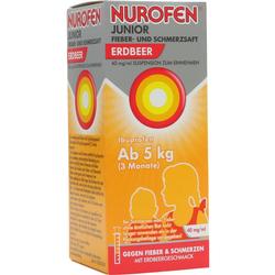 NUROFEN Junior Fieber-u.Schmerzsaft Erdbe.40 mg/ml